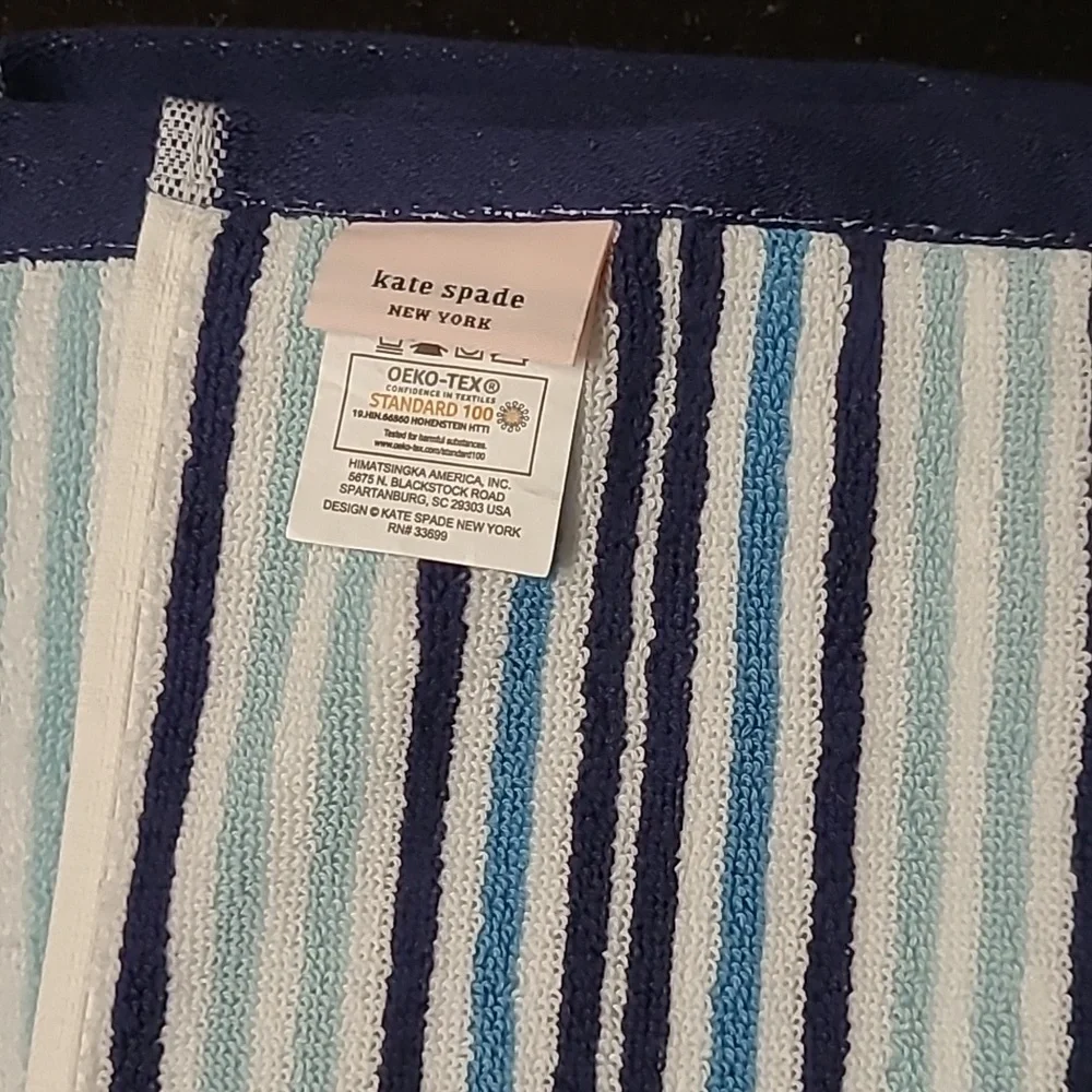 Kate Spade Stripes Bath Towel Set